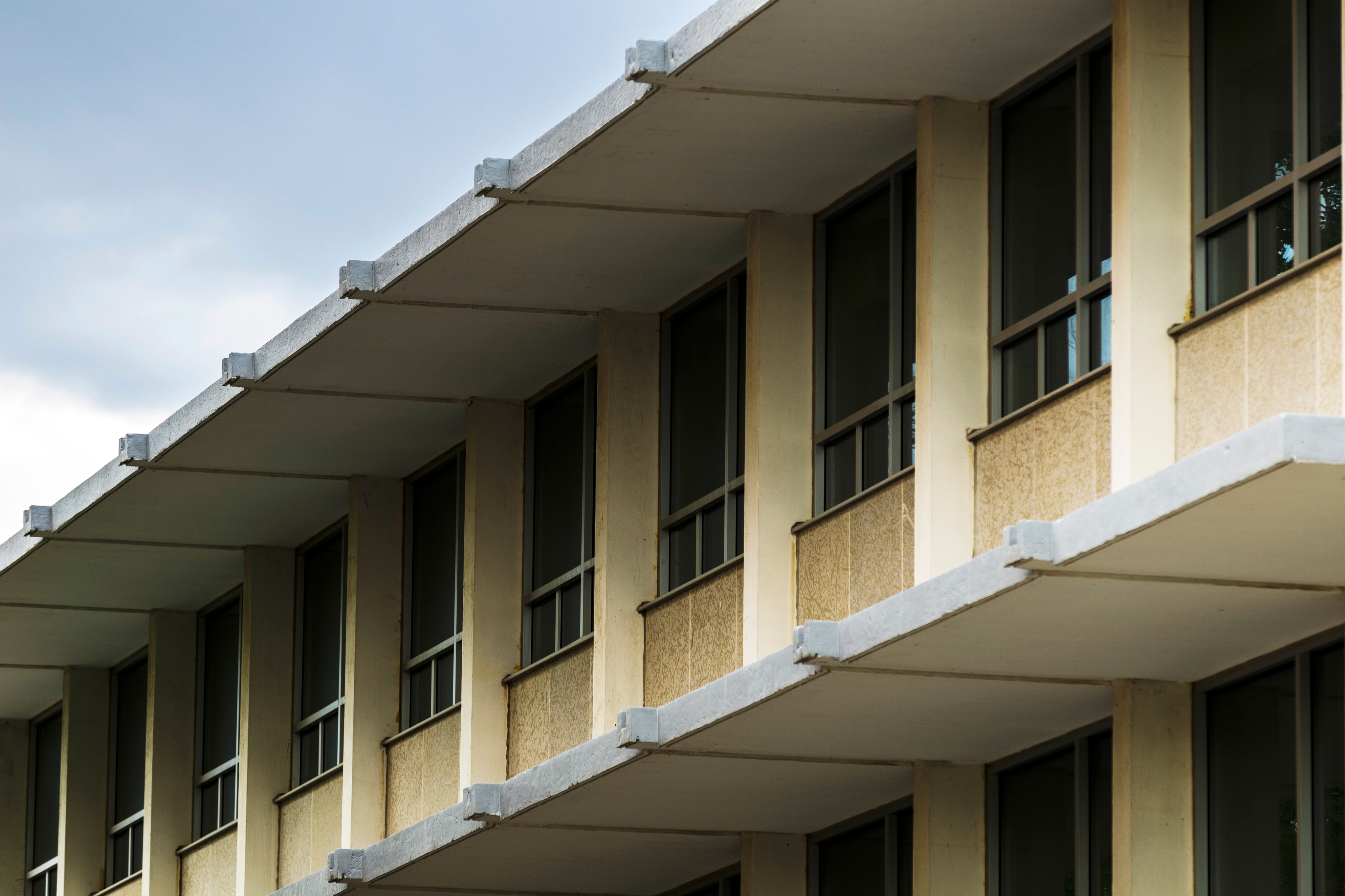 Verified hostel building exterior